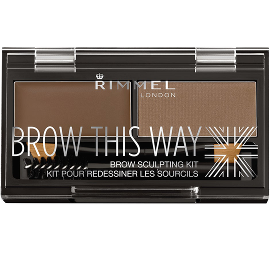 Brow This Way Eyebrow Powder Kit, Rimmel London Ögonbrynsmakeup