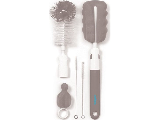 Babyono Brush set for bottles and teats with replaceable handle (735/03)