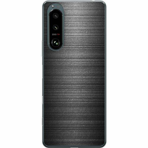 Sony Xperia 5 III Genomskinligt Skal Brushed Metal