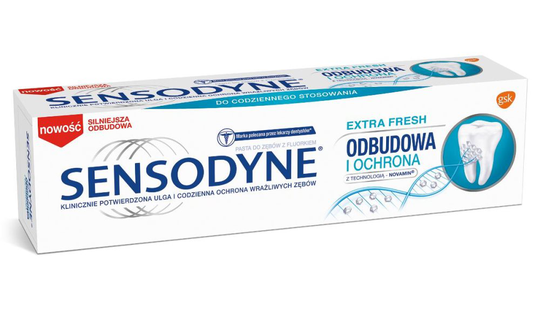 SENSODYNE_Extra Fresh Toothpaste pasta do zębĂłw odbudowa i ochrona z fluorkiem 75ml