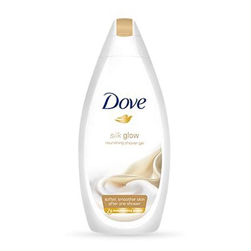 Dove Silk Glow Silky Shower Gel 500ml