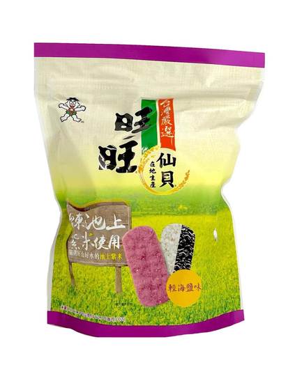 Senbei Ricecracker Sea Salt 78g Want Want Kina