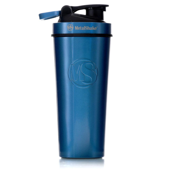 MetalShaker multifunktionsflaska Mustang Blå 600ml
