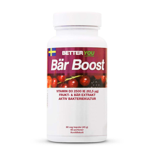 Bär Boost, 60 caps, Livsmedel