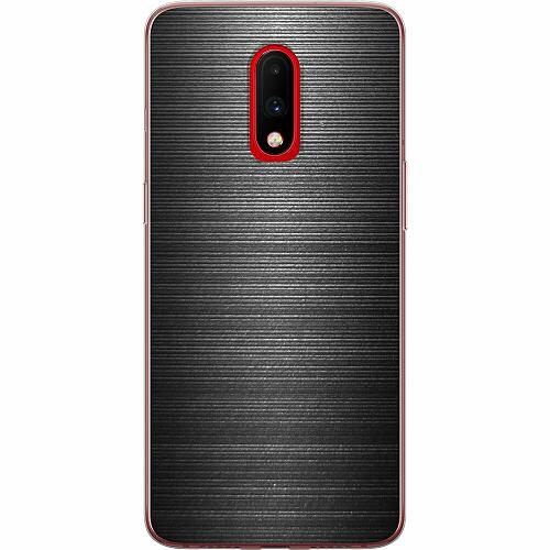 OnePlus 7 Mjukt skal - Brushed Metal