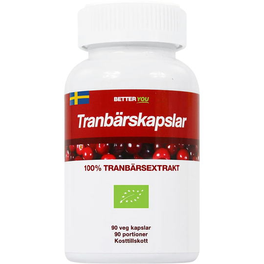 EKO Tranbärskapslar, Better You Kosttillskott