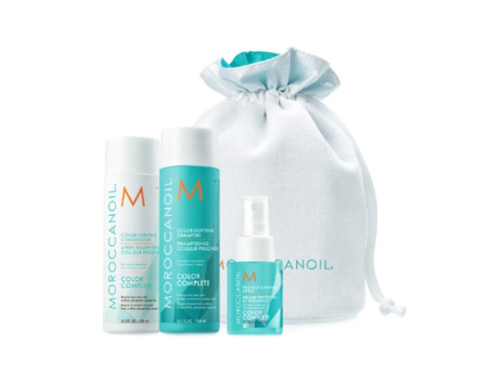 Moroccanoil Color Continue Sæt - Shampoo 250ml + Conditioner 250ml + Spray 50ml