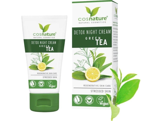 Cosnature Cosnature Detox Night Cream natural night face cream with green tea 50ml | FREE DELIVERY FROM 250 PLN
