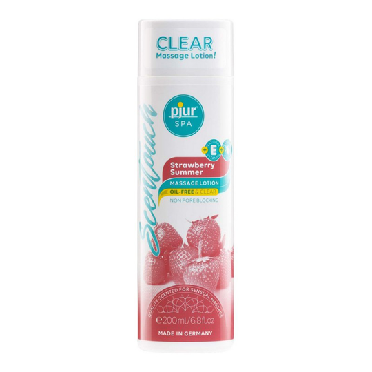 Massagelotion Pjur 13160 Jordgubbe (200 ml) (200 ml)