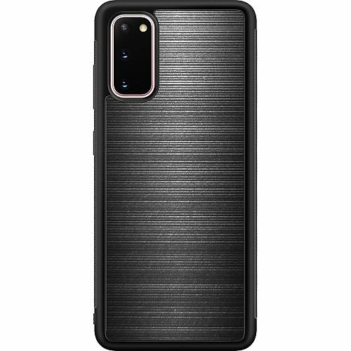 Samsung Galaxy S20 Svart Skal Brushed Metal