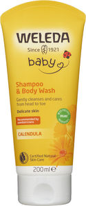 Weleda Calendula Shampoo and Body Wash 200 ml