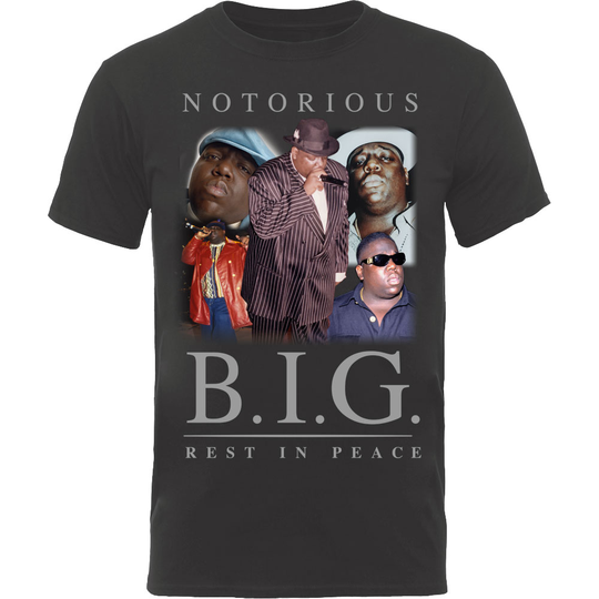 Biggie Smalls Unisex T-Shirt: Collage (XX-Large)