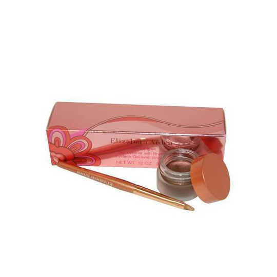 Arden Color Intrigue Gel Eyeliner With Brush-Bronze Pearl