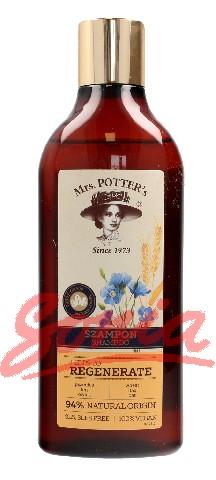 Mrs Potters Triple Grain schampo för skadat hår 390 ml Generera