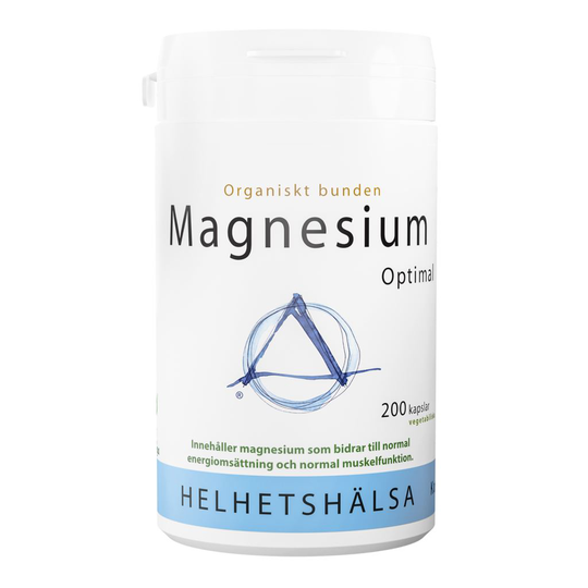 Helhetshälsa MagnesiumOptimal 200 kapslar