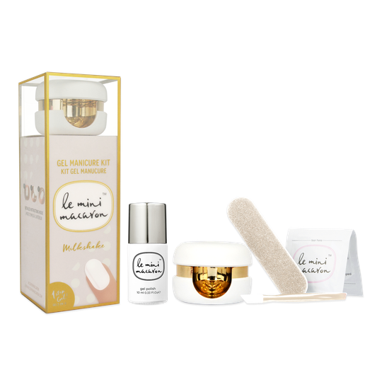 Le Mini Macaron Gel Manicure Kit Milkshake