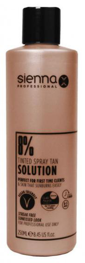 self tanner Tanning Liquid 8% 250 ml vegansk brun
