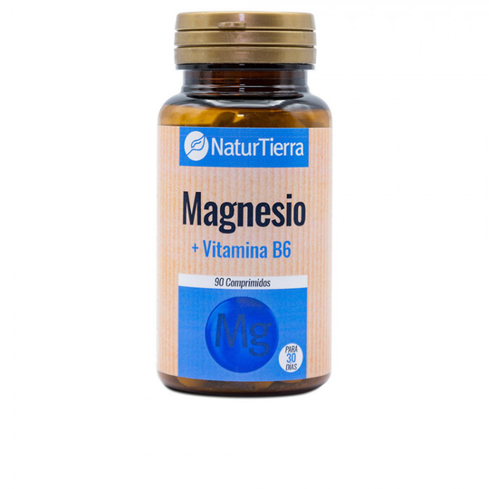 Kosttillskott Naturtierra Magnesium B6-vitamin (90 uds)