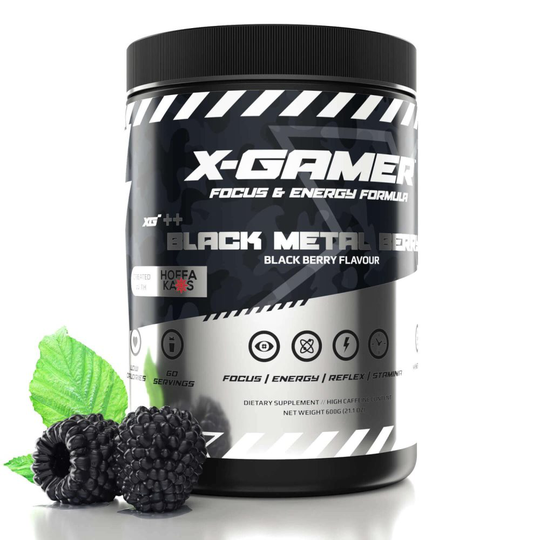 X-GAMER X-Tubz Black Metal Berry 600g