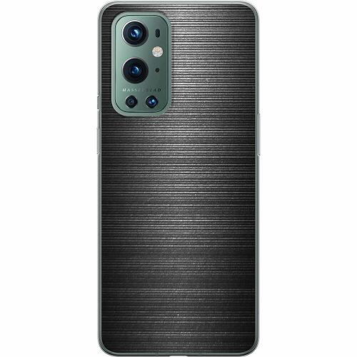 OnePlus 9 Pro Genomskinligt Skal Brushed Metal