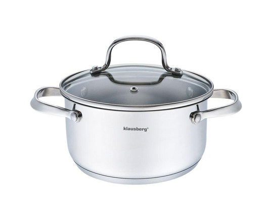 Pot 2.5l / 18cm Klausberg Premium 18/10 KB-7212