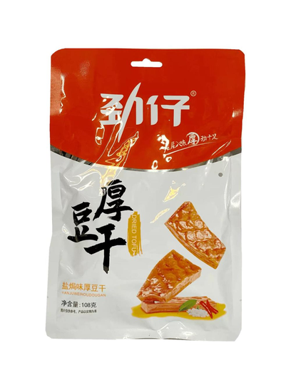 Snacks Marinerade Tofu Med Peppar/Salt Smak 108g Jin Zai CN