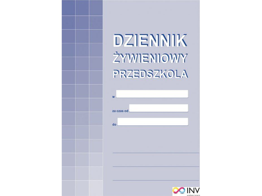 Michalczyk & Prokop Nutritional diary of kindergarten A-10-1