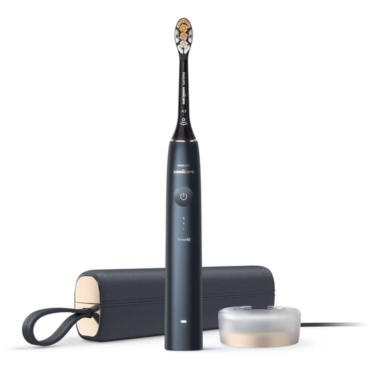 Elektrisk tandborste PHILIPS Sonicare Prestige 9900 HX9992/12, 5 program, 62000 slag/min, 1 ände, svart