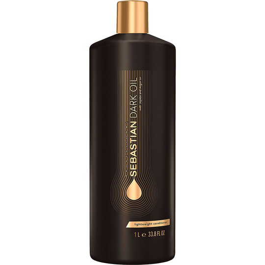 Dark Oil Lightweight Hair Conditioner, 1000 ml Sebastian Conditioner - Balsam