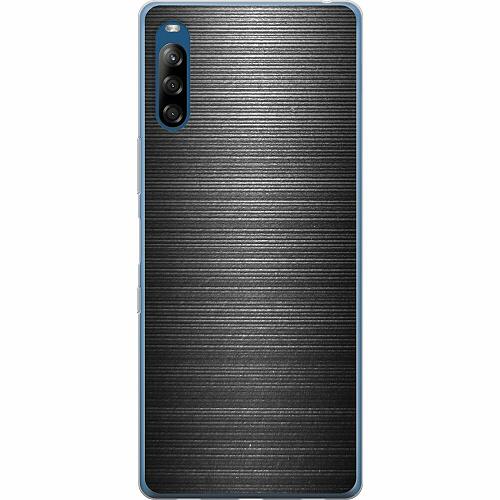 Sony Xperia L4 Genomskinligt Skal Brushed Metal