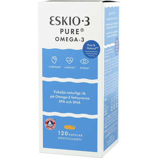 Eskio-3 Pure Omega-3 120 kapslar