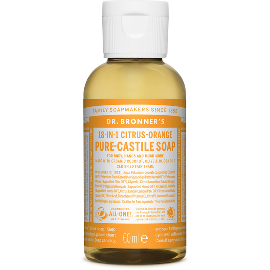 Dr.Bronner's Liquid Soaps Citrus Orange 59 ml