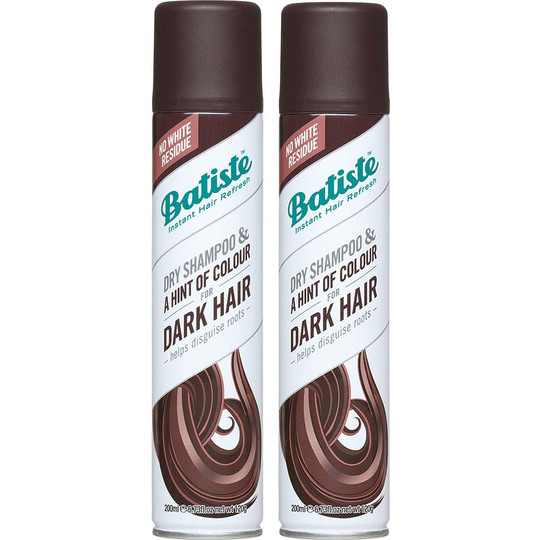 Dry Shampoo Dark & Deep Brown Duo, Batiste Hårvård