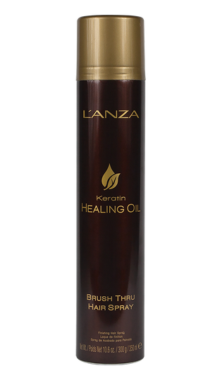LANZA Keratin Healing Oil Brush Thru Hairspray 350ml
