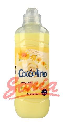 Coccolino Liquid Fabric Softener Happy Yellow 1050ml (42 WL)