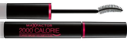 Max Factor 2000 Calorie Curved Brush Mascara - Black