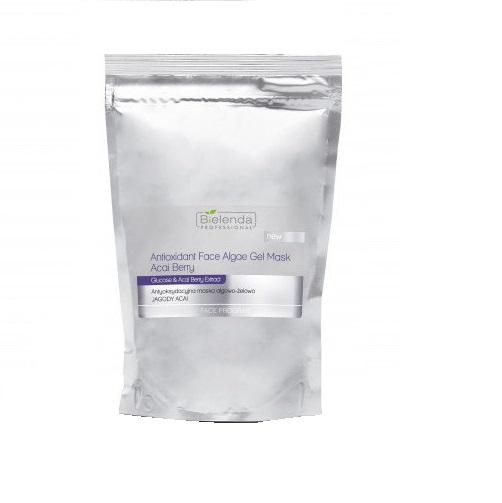 Den Bielenda PROFESSIONAL Face Algae Antioxidant Face Gel Mask Acai Berry Antioxidant Mask Algae-gel Acai bär 190g