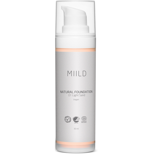 Miild Natural Foundation 01 Light Sand