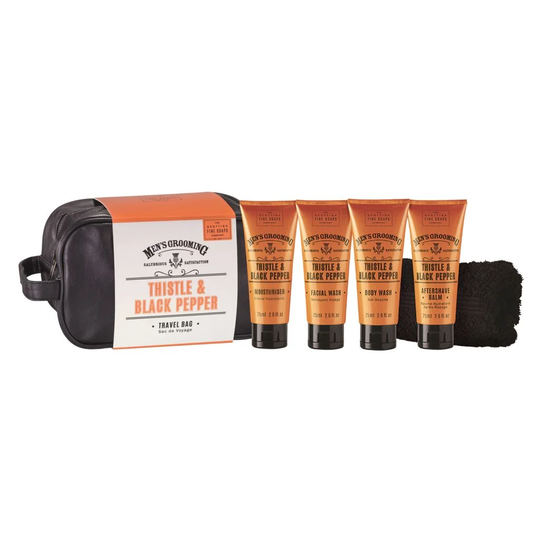 The Scottish Fine Soaps Company Men´s Grooming Thistle & Black Pepper Travel Bag