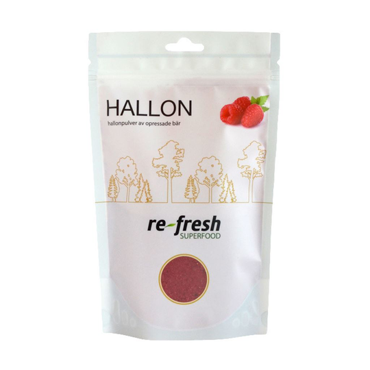 Re Fresh Superfood Hallonpulver 125g