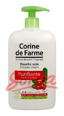 Corine de Farme HBV Cream Shower Gel 750ml Cleansing Cranberry