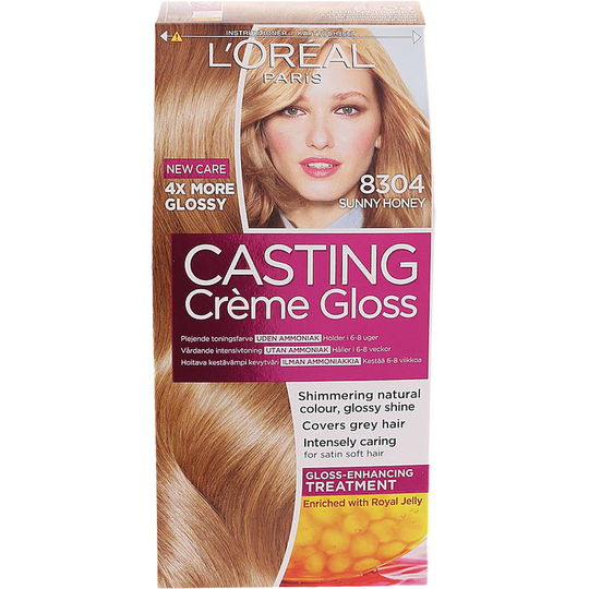 L'Oréal Paris Casting Crème Gloss 8304 Ljus Guldblond Koppar, L'Oréal Paris Färg