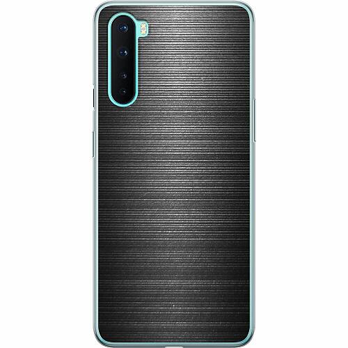OnePlus Nord Genomskinligt Skal Brushed Metal