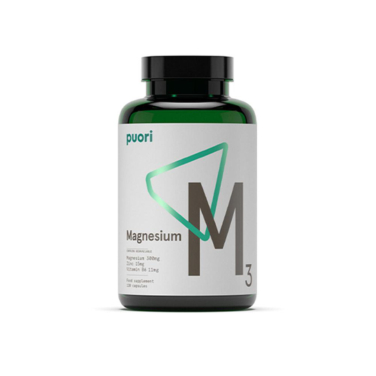Puori M3 Magnesium, 120 kapslar