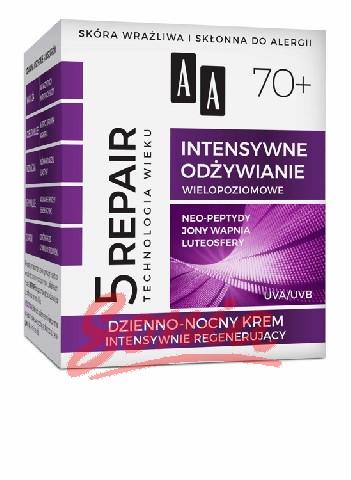 AA_Technology Age 5Repair 70+ krem intensywnie regenerujący na dzieĹ" i noc 50ml