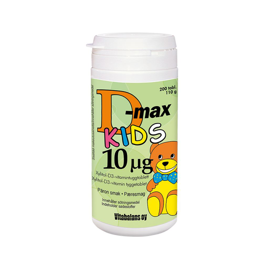 D-Max KIDS 10 ug 90 tabletter