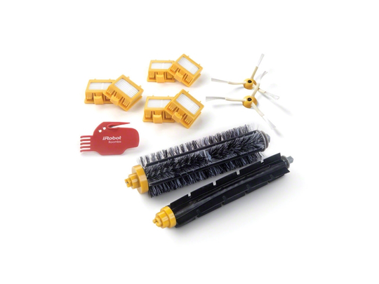 iRobot 4503462, Robotdammsugare, Filter och borste, Svart, Röd, Gul, 6 styck, 1 brush cleaning tool