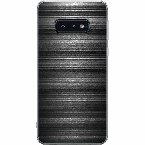 Samsung Galaxy S10e Genomskinligt Skal Brushed Metal