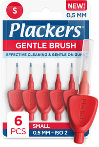 Plackers Gentle Brush 0,5 mm 6 St