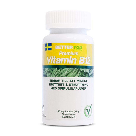 Premium Vitamin B12, 90 caps, Vitaminer